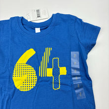 Load image into Gallery viewer, Boys Dymples, blue cotton t-shirt / top, NEW, size 2,  