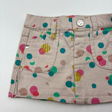 Load image into Gallery viewer, Girls Target, stretch cotton skirt,adjustable, EUC, size 00,  