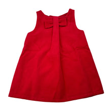 Load image into Gallery viewer, Girls Target, red soft feel lined party dress, EUC, size 1, L: 40cm