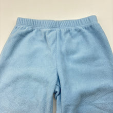 Load image into Gallery viewer, Unisex Carter's, blue fleece pants / bottoms,elasticated, GUC, size 0,  