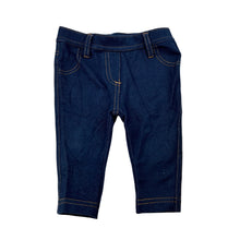 Load image into Gallery viewer, Girls Tiny Little Wonders, stretchy denim leggings / bottoms, EUC, size 000,  