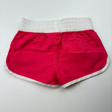 Load image into Gallery viewer, Girls Wave Zone, lightweight board shorts, elasticated, EUC, size 1,  