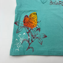 Load image into Gallery viewer, Girls Katchi Kids, stretchy singlet top, butterfly, EUC, size 0,  