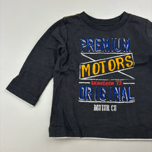 Load image into Gallery viewer, Boys Target, soft cotton long sleeve t-shirt / top, EUC, size 00,  