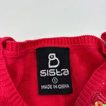 Load image into Gallery viewer, Girls Sista, knit short sleeve bolero cardigan, GUC, size 1,  