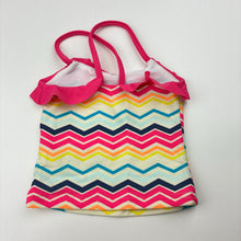 Load image into Gallery viewer, Girls Roxy, colourful swim top, EUC, size 00,  