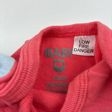 Load image into Gallery viewer, Girls Cotton On Baby, stretchy bodysuit / romper, GUC, size 0000,  