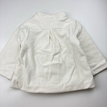 Load image into Gallery viewer, Girls Next, cotton lined cream fleece jacket / coat, GUC, size 1,  