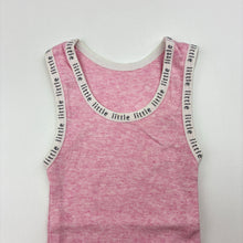 Load image into Gallery viewer, Girls Kids &amp; Co Baby, pink cotton singlet top, EUC, size 0000,  