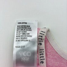 Load image into Gallery viewer, Girls Kids &amp; Co Baby, pink cotton singlet top, EUC, size 0000,  