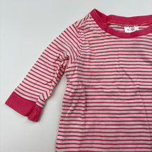 Load image into Gallery viewer, Girls Tiny Little Wonders, pink stripe cotton top, FUC, size 000,  