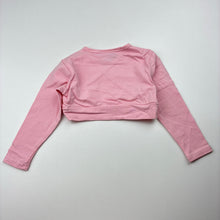 Load image into Gallery viewer, Girls Mango, pink stretchy dance / ballet top, FUC, size 1,  