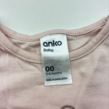 Load image into Gallery viewer, Girls Anko Baby, pale pink cotton top,bee, GUC, size 00,  