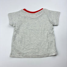 Load image into Gallery viewer, Boys Cotton On Baby, grey t-shirt / top,racing car, GUC, size 00,  
