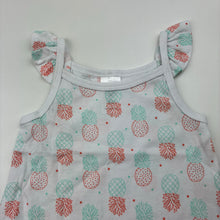 Load image into Gallery viewer, Girls Tiny Little Wonders, cotton summer top, pineapples, EUC, size 000,  