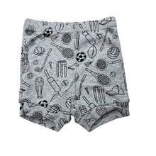 Load image into Gallery viewer, Boys Dymples, grey cotton shorts, elasticated, EUC, size 00,  