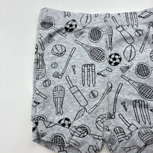 Load image into Gallery viewer, Boys Dymples, grey cotton shorts, elasticated, EUC, size 00,  