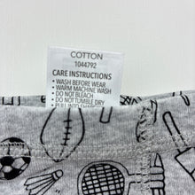 Load image into Gallery viewer, Boys Dymples, grey cotton shorts, elasticated, EUC, size 00,  