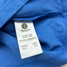 Load image into Gallery viewer, Boys Dymples, blue cotton t-shirt / top, NEW, size 00,  
