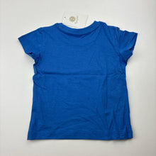 Load image into Gallery viewer, Boys Dymples, blue cotton t-shirt / top, NEW, size 00,  