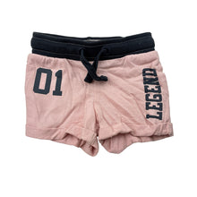 Load image into Gallery viewer, Girls Baby Berry, pink lightweight soft cotton shorts, EUC, size 0000,  