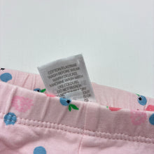 Load image into Gallery viewer, Girls Target, stretchy leggings / bottoms, berries, EUC, size 000,  