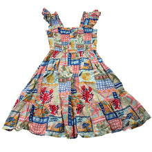 Load image into Gallery viewer, Girls Cotton On, cotton / flax summer dress, EUC, size 3, L: 50cm