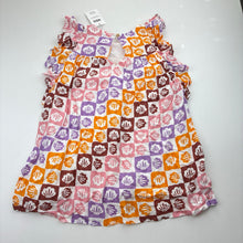 Load image into Gallery viewer, Girls Cotton On, cotton lined viscose dress, seashells, NEW, size 3, L: 52cm