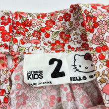 Load image into Gallery viewer, Girls Cotton On, Hello Kitty lightweight cotton summer dress, EUC, size 2, L: 47cm