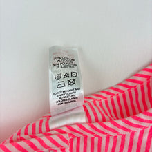 Load image into Gallery viewer, Girls St Bernard, pink stripe lightweight playsuit, EUC, size 5,  