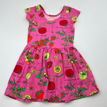 Load image into Gallery viewer, Girls Bonds, casual short sleeve dress, tomatoes, EUC, size 3, L: 49cm