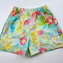 Load image into Gallery viewer, Girls lightweight, floral summer top &amp; shorts, EUC, size 2,  