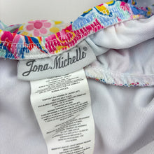 Load image into Gallery viewer, Girls Jona Michelle, lined lightweight floral summer dress, EUC, size 6, L: 60cm