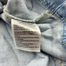 Load image into Gallery viewer, Girls Cotton On, soft feel denim shirt dress, EUC, size 5, L: 56cm