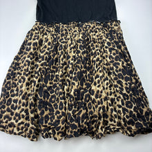 Load image into Gallery viewer, Girls Next, cotton lined spliced short sleeve dress, EUC, size 10, L: 72cm