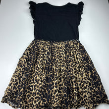 Load image into Gallery viewer, Girls Next, cotton lined spliced short sleeve dress, EUC, size 10, L: 72cm