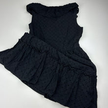 Load image into Gallery viewer, Girls Seed, lined broderie cotton dress, EUC, size 14, L: 74cm