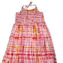 Load image into Gallery viewer, Girls Mango, lined lightweight halter dress, EUC, size 12, L: 77cm