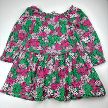 Load image into Gallery viewer, Girls Cotton On, floral cotton dress, GUC, size 6, L: 60cm