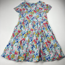 Load image into Gallery viewer, Girls Anko, cotton casual dress, butterflies, NEW, size 7, L: 60cm