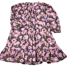 Load image into Gallery viewer, Girls ÉCLAIR, lightweight cotton long sleeve dress, Sz: L, armpit to armpit: 39cm, GUC, size 6-7, L: 62cm