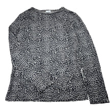 Load image into Gallery viewer, Girls Witchery, animal print stretchy long sleeve top, GUC, size 14,  