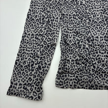 Load image into Gallery viewer, Girls Witchery, animal print stretchy long sleeve top, GUC, size 14,  