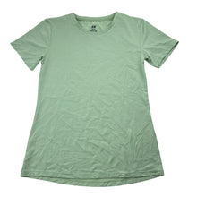 Load image into Gallery viewer, Girls H&amp;M, green sports / activewear tee / top, EUC, size 11-12,  