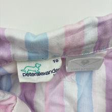 Load image into Gallery viewer, Girls Peter Alexander, lightweight cotton pyjama shirt / top, GUC, size 10,  