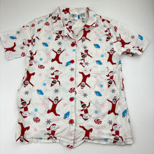 Load image into Gallery viewer, Girls The Elf on the Shelf, lightweight cotton Christmas pyjamas, EUC, size 10,  