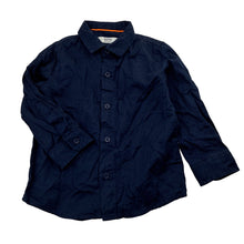 Load image into Gallery viewer, Boys Outfitters, navy cotton long sleeve shirt, EUC, size 2,  