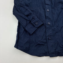 Load image into Gallery viewer, Boys Outfitters, navy cotton long sleeve shirt, EUC, size 2,  