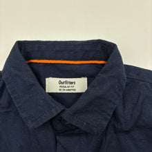 Load image into Gallery viewer, Boys Outfitters, navy cotton long sleeve shirt, EUC, size 2,  