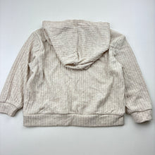 Load image into Gallery viewer, Unisex H&amp;M, lightweight ribbed hooded long sleeve top, EUC, size 2,  